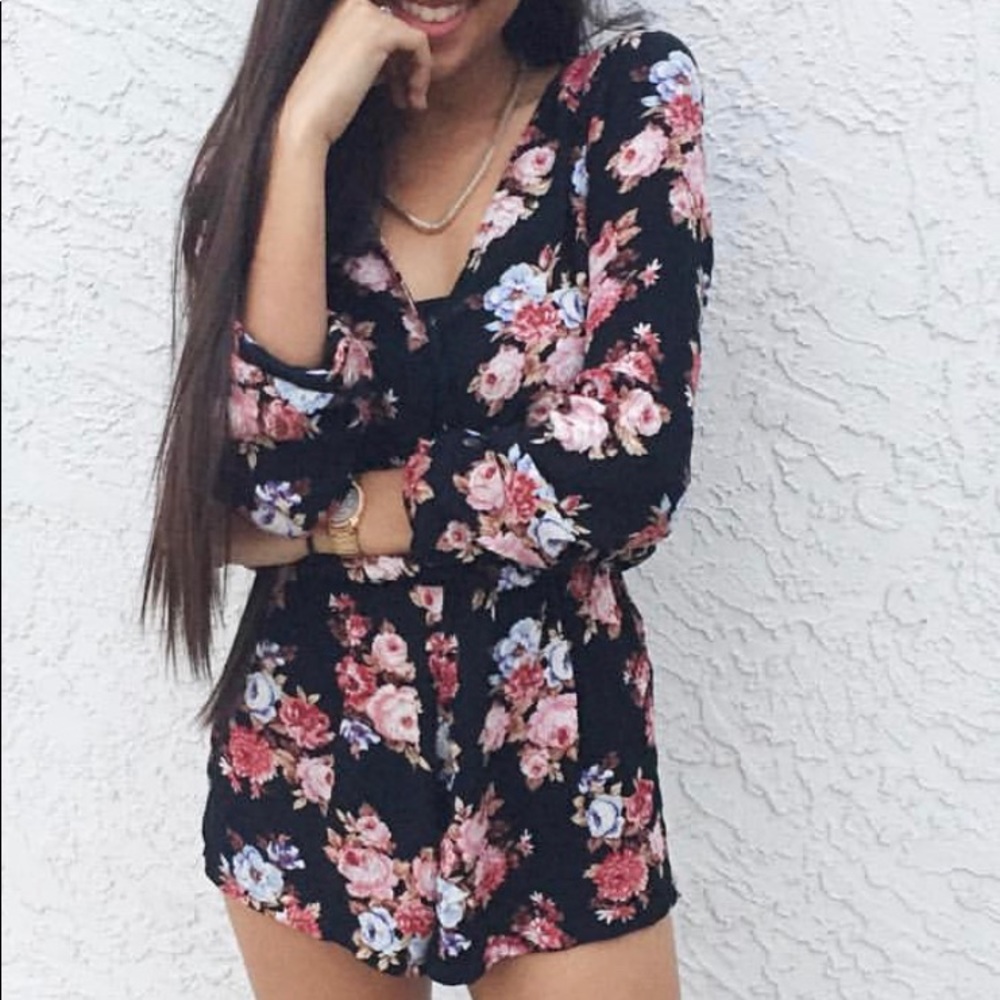 Floral romper